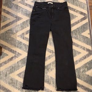 Black Madewell Cali Demi-Boot Jean EUC